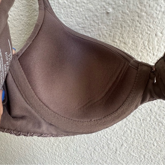 Victoria’s Secret Lined Demi Brown Bra Women’s Size 32B - Picture 6 of 7